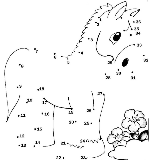 UNIR PUNTOS Y COLOREAR